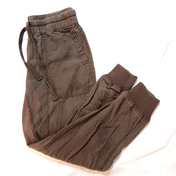 Roots Pants - Roots Athleisure Pants Bottoms Cuffed Olive Green Women's Size Small